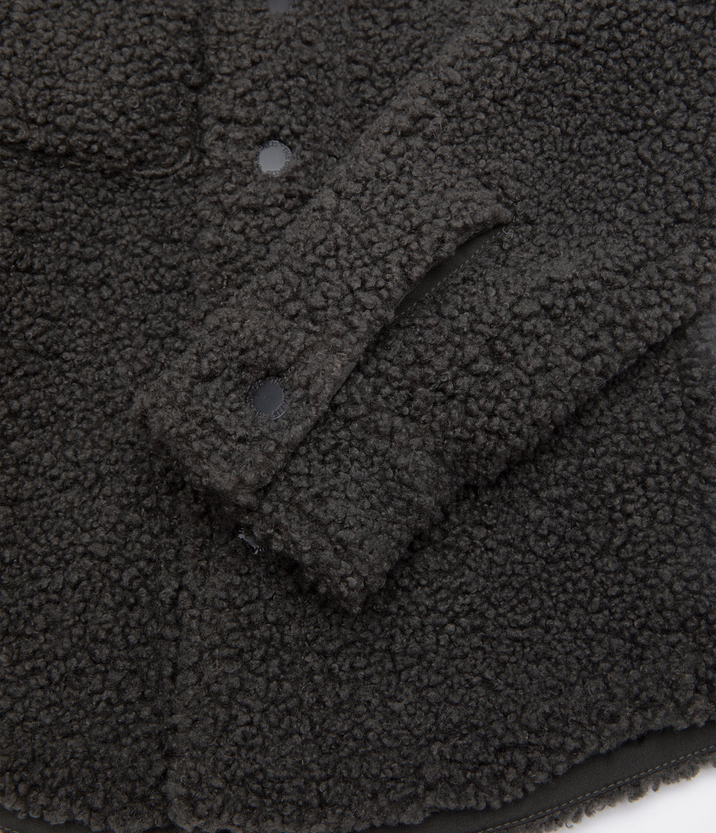 Chaqueta Niños Sherpa Verde