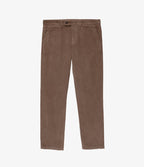 Pantalón Hombre 100% Algodón Cotelé Café