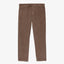 Pantalón Hombre 100% Algodón Cotelé Café