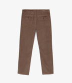 Pantalón Hombre 100% Algodón Cotelé Café