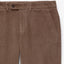 Pantalón Hombre 100% Algodón Cotelé Café