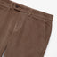 Pantalón Hombre 100% Algodón Cotelé Café