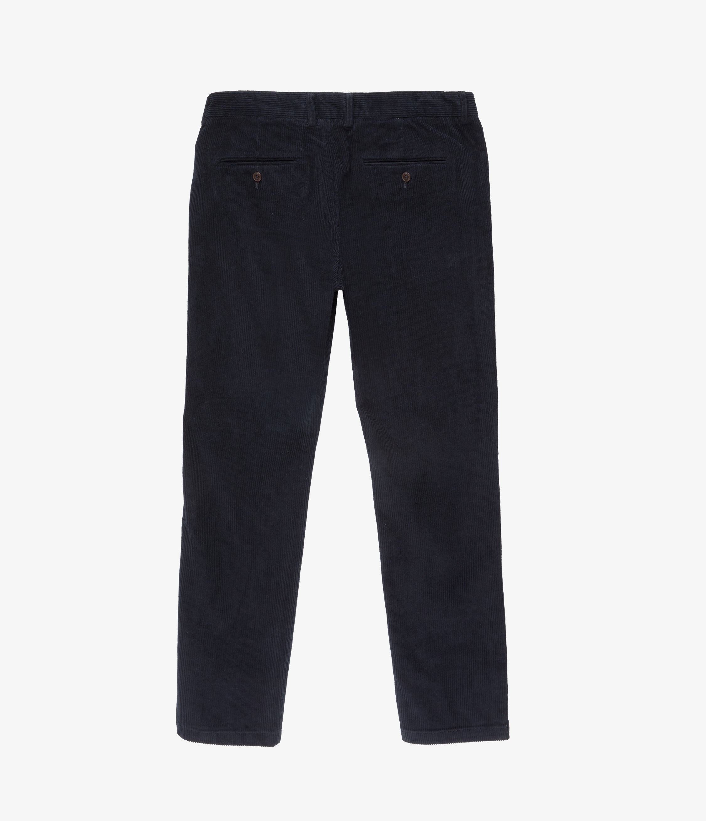 Pantalón Hombre 100% Algodón Cotelé Azul Marino