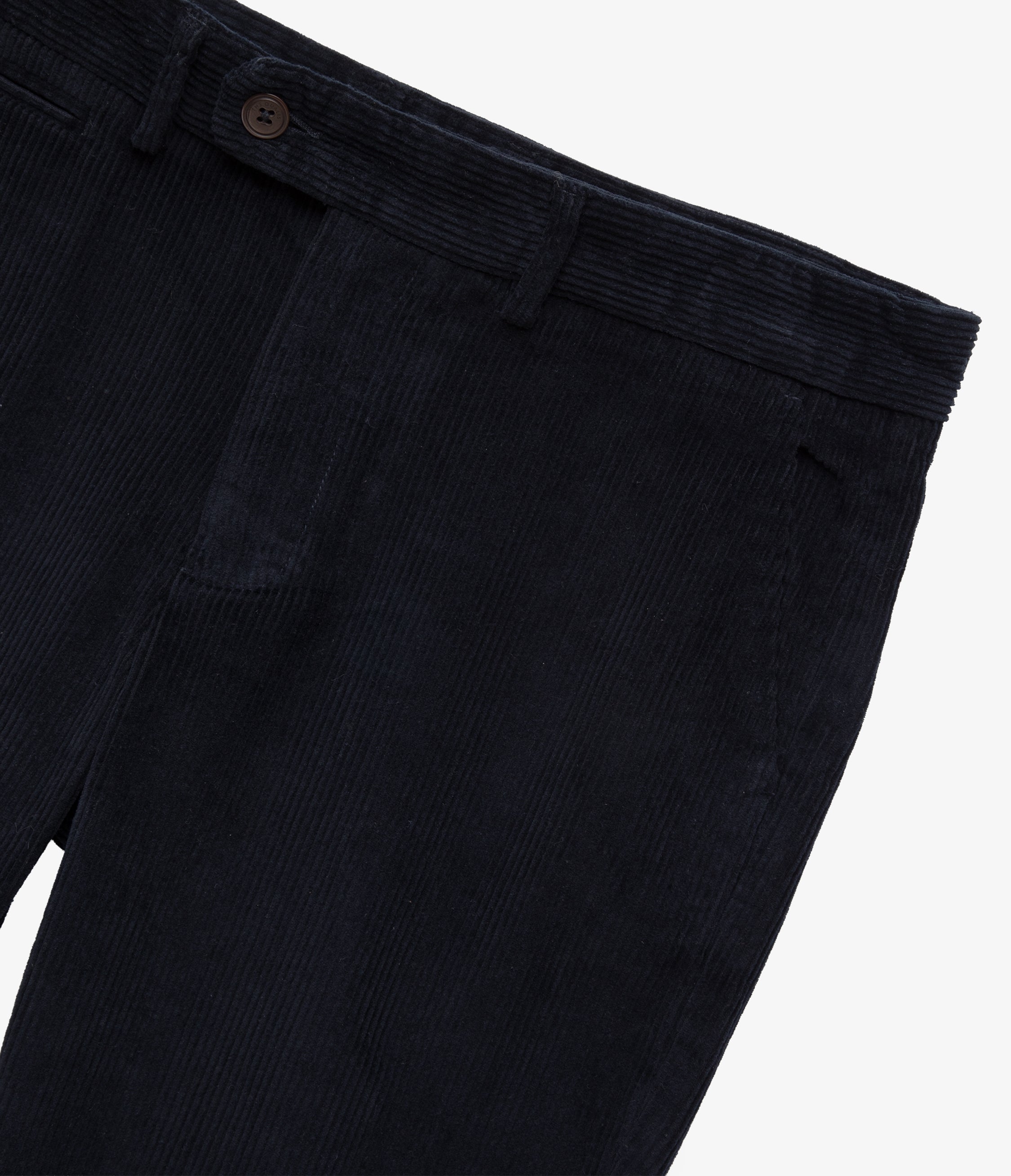 Pantalón Hombre 100% Algodón Cotelé Azul Marino