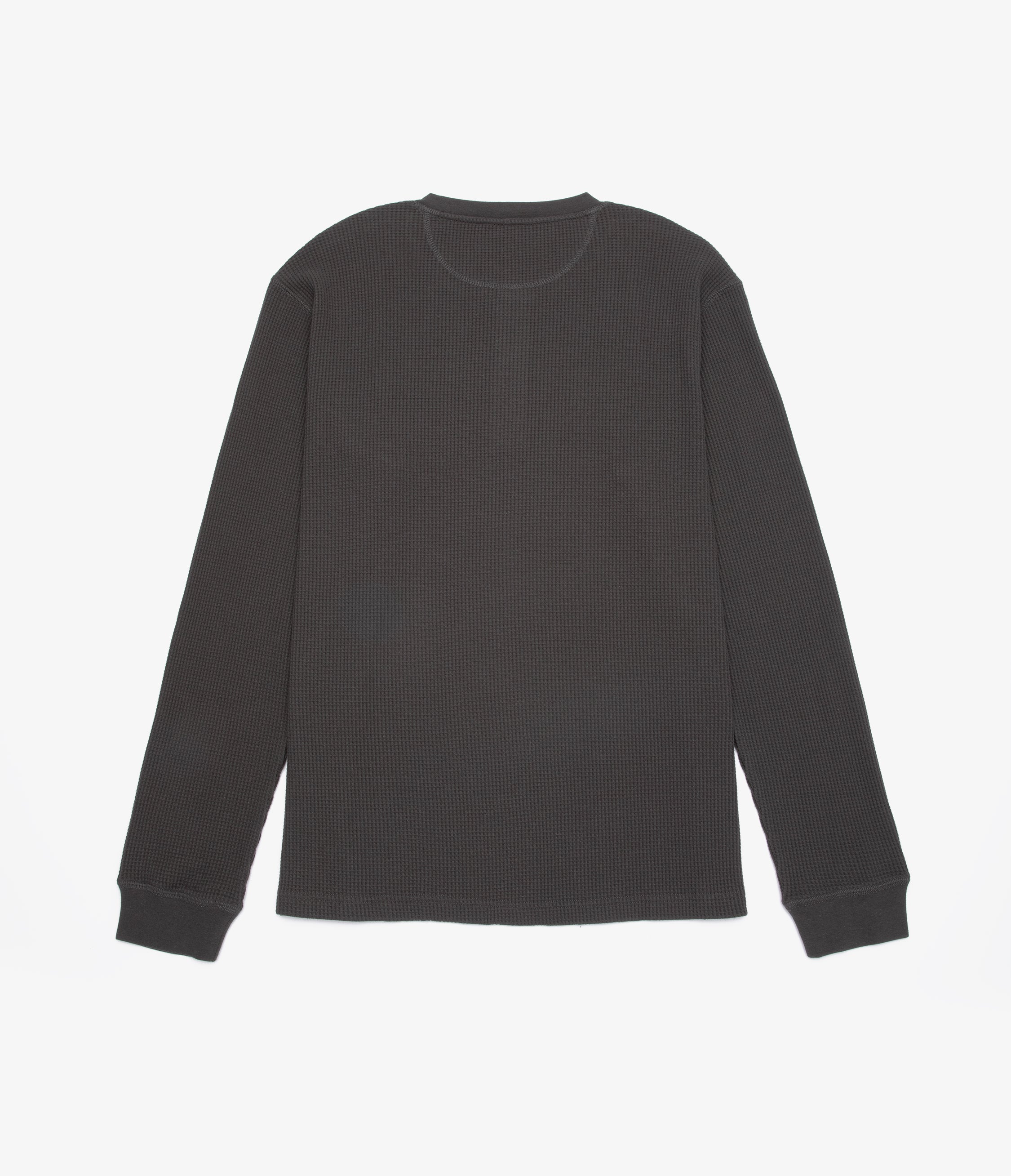 Polera Hombre Algodón Waffle Verde