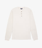 Polera Hombre Algodón Waffle Beige