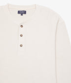 Polera Hombre Algodón Waffle Beige