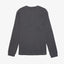 Polera Hombre Algodón Waffle Gris Marengo