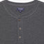Polera Hombre Algodón Waffle Gris Marengo