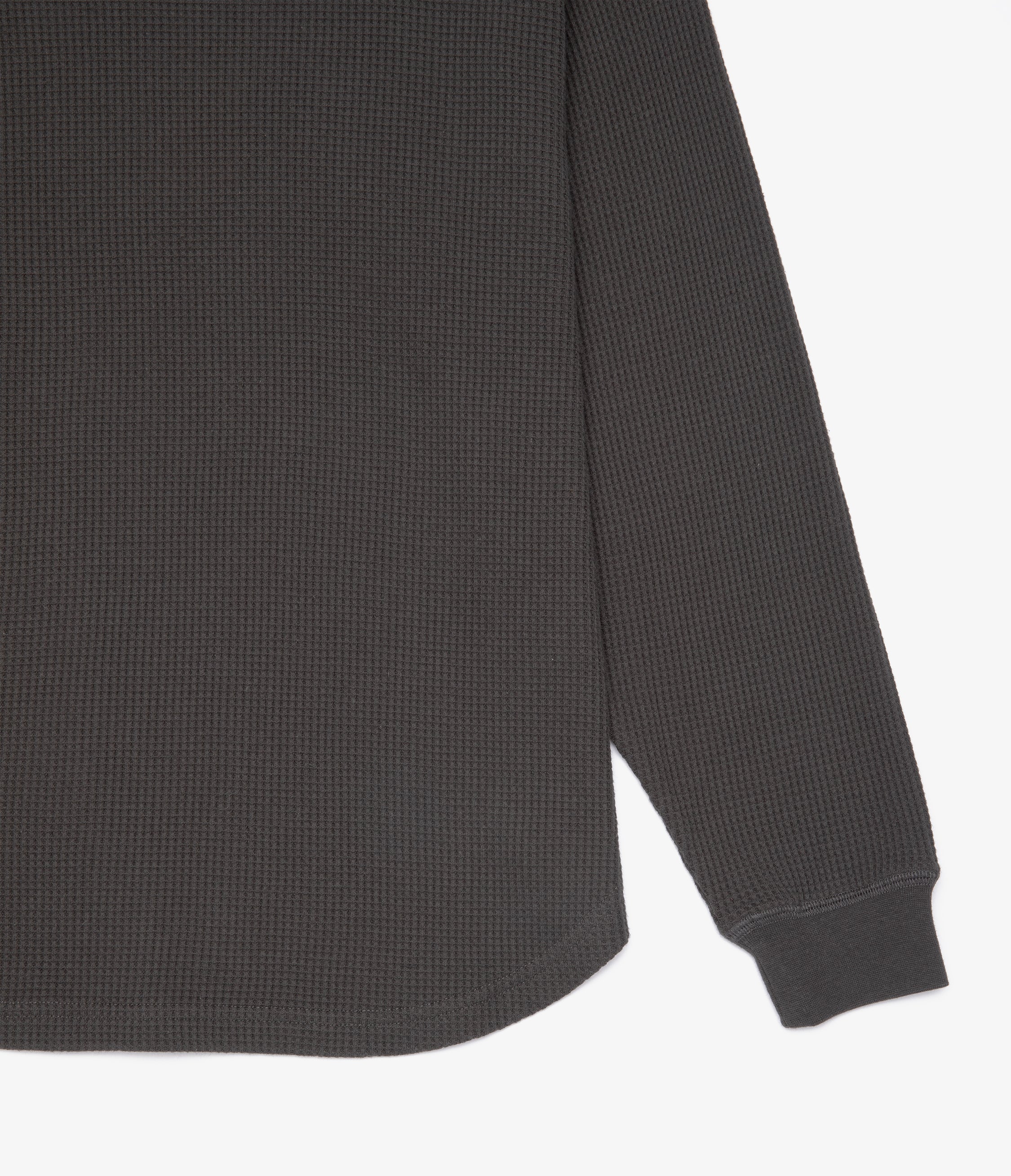 Polera Mujer Algodón Waffle Verde