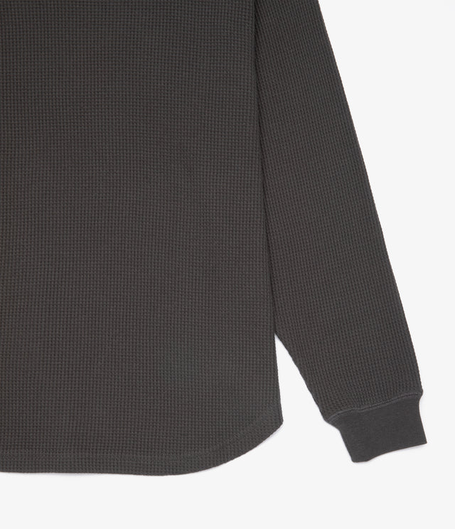 Polera Mujer Algodón Waffle Verde
