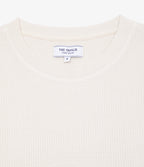Polera Mujer Algodón Waffle Beige