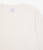 Polera Mujer Algodón Waffle Beige