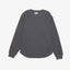 Polera Mujer Algodón Waffle Gris Marengo