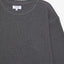 Polera Mujer Algodón Waffle Gris Marengo