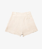 Bermuda Mujer 100% Lino Capella Beige