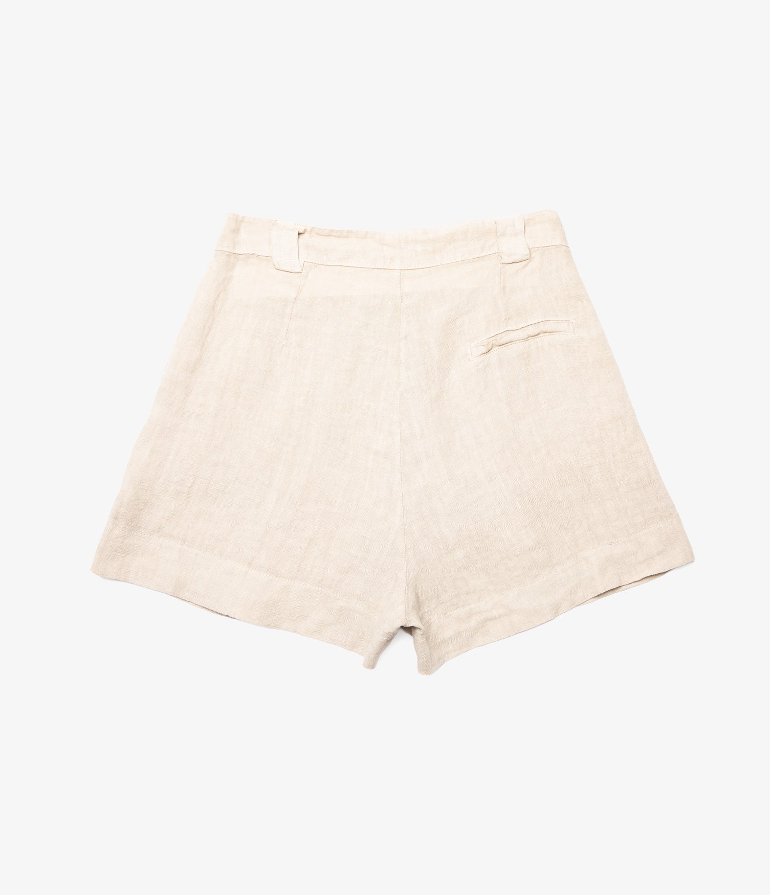 Bermuda Mujer 100% Lino Capella Beige