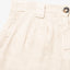Bermuda Mujer 100% Lino Capella Beige