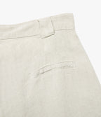 Bermuda Mujer 100% Lino Firenze Beige