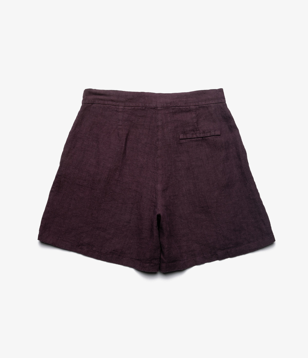 Bermuda Mujer Lino Milan Morado