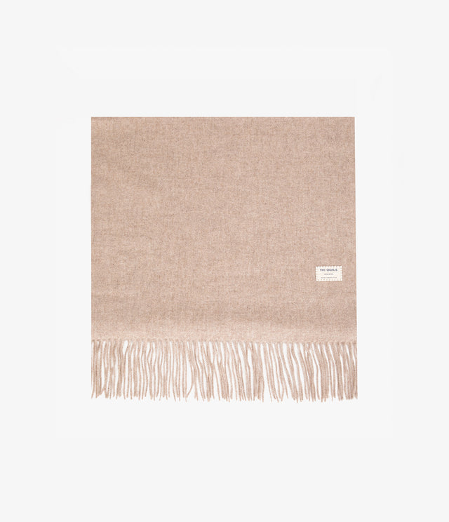 Bufanda Mujer 100% Lana Beige
