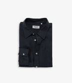 Blusa Mujer Lino Azul Marino Julia