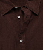 Blusa Mujer Lino Burdeo Julia