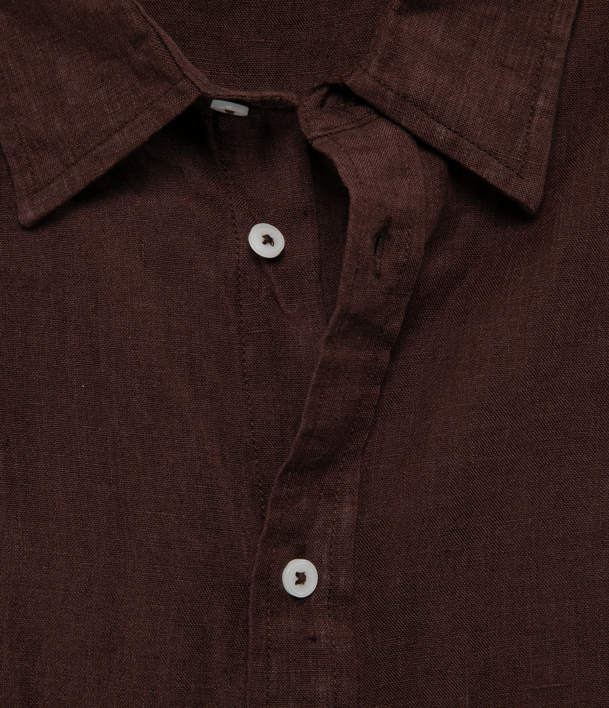 Blusa Mujer Lino Burdeo Julia