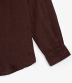 Blusa Mujer Lino Burdeo Julia