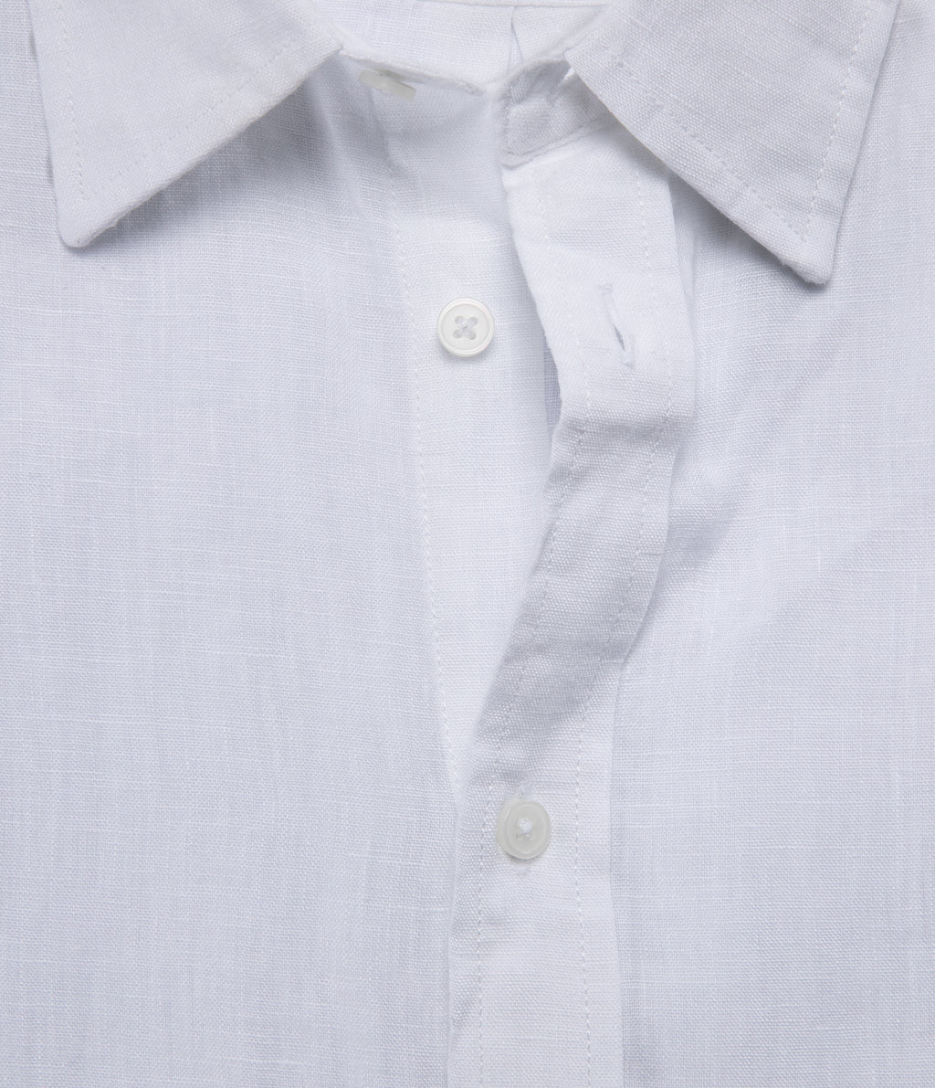 Blusa Mujer Lino Blanco Julia