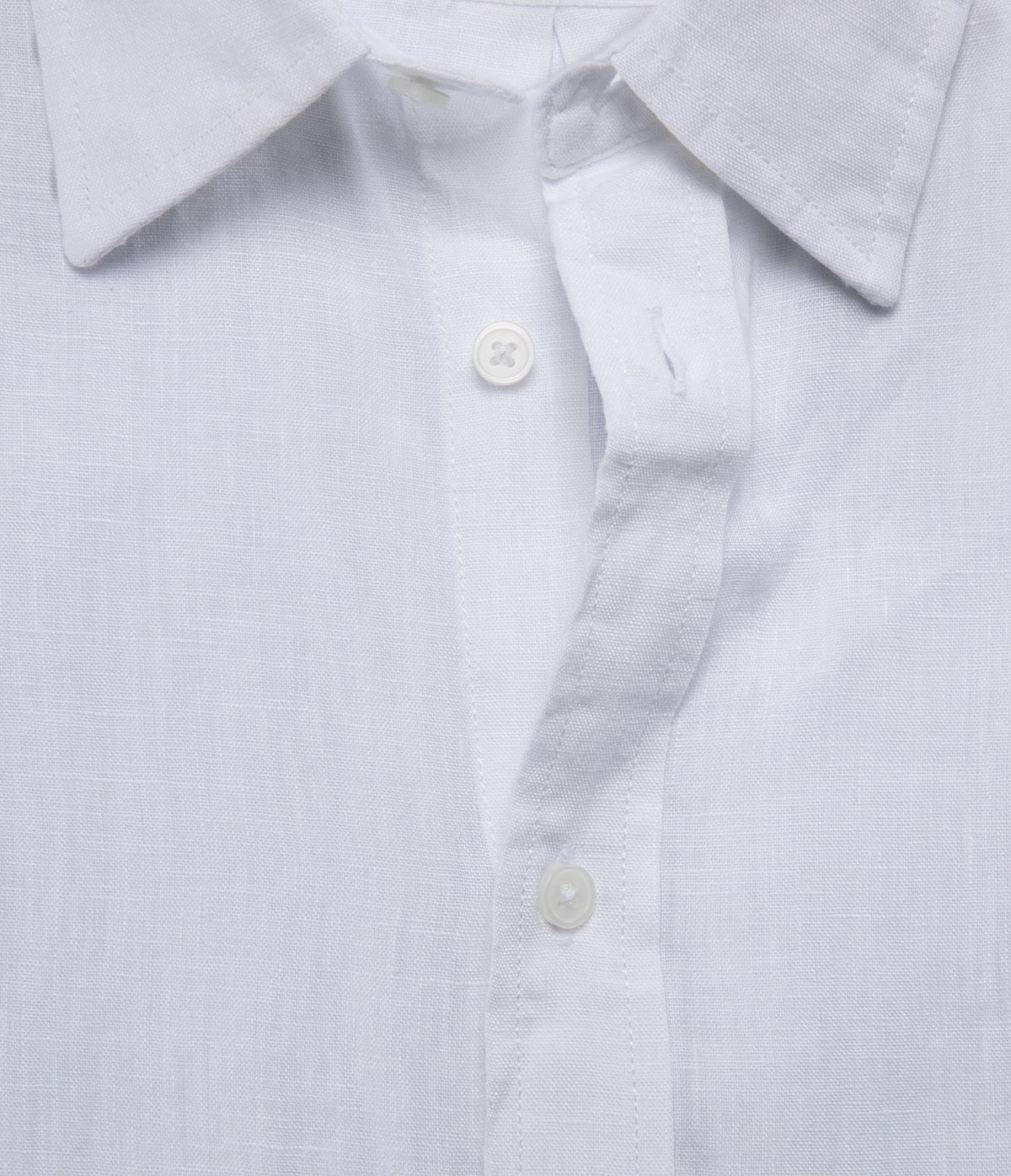 Blusa Mujer Lino Blanco Julia