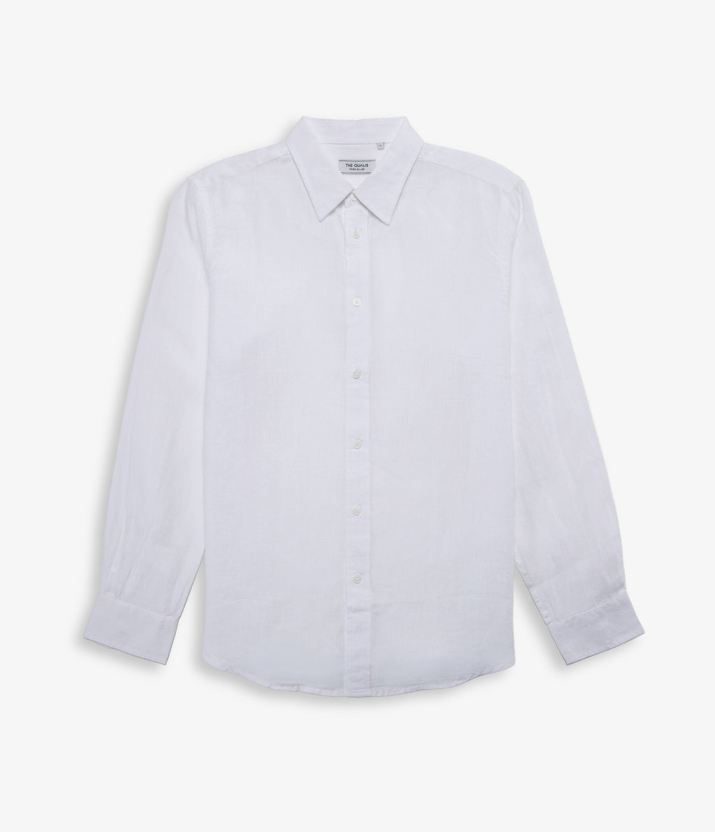 Blusa Mujer Lino Blanco Julia