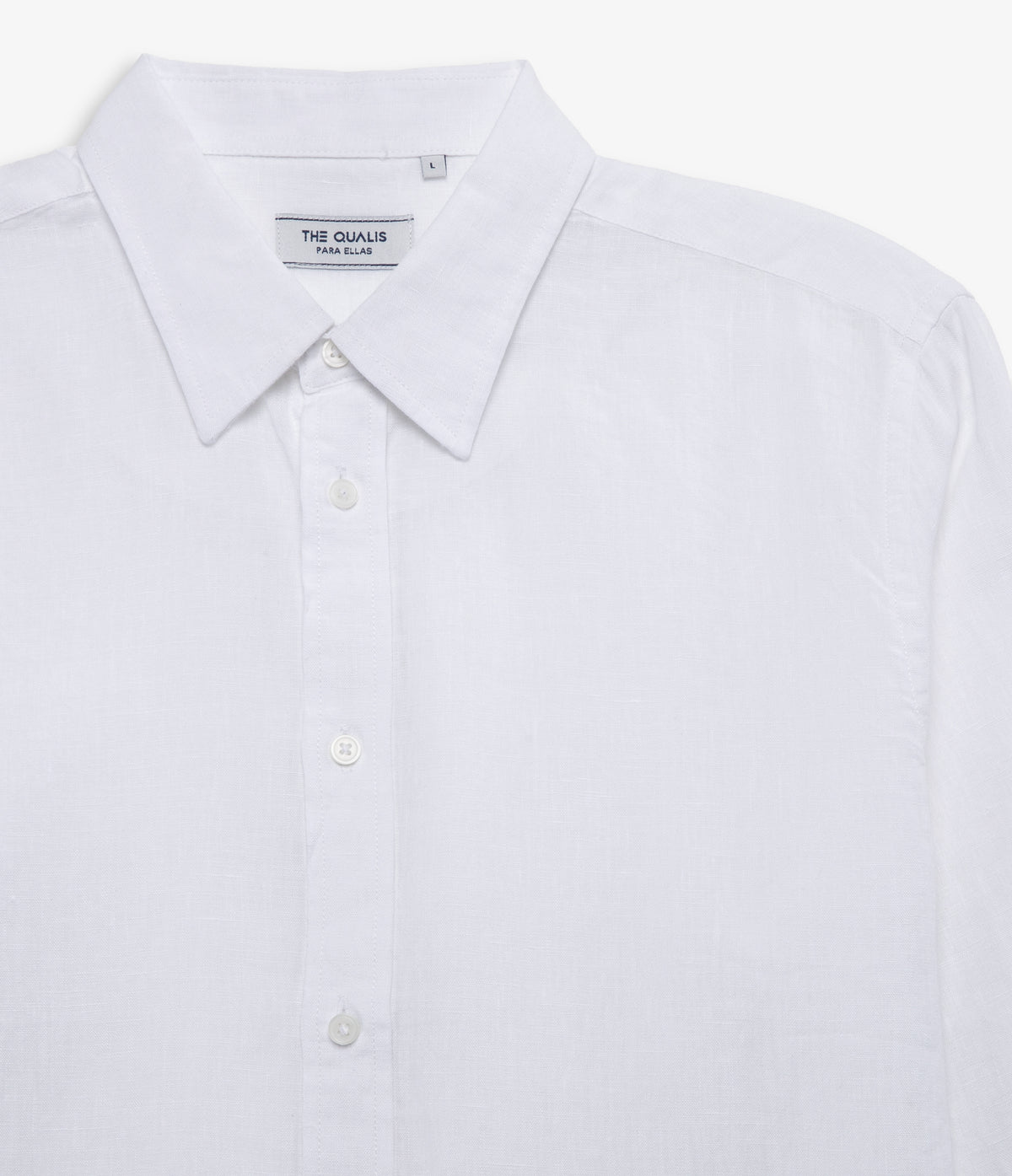 Blusa Mujer Lino Blanco Julia