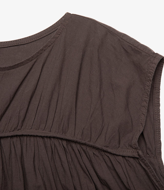 Blusa Mujer 100% Algodón Vuelos Chocolate