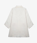 Blusa Mujer 100% Lino Taormina Blanca