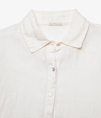 Blusa Mujer 100% Lino Taormina Blanca