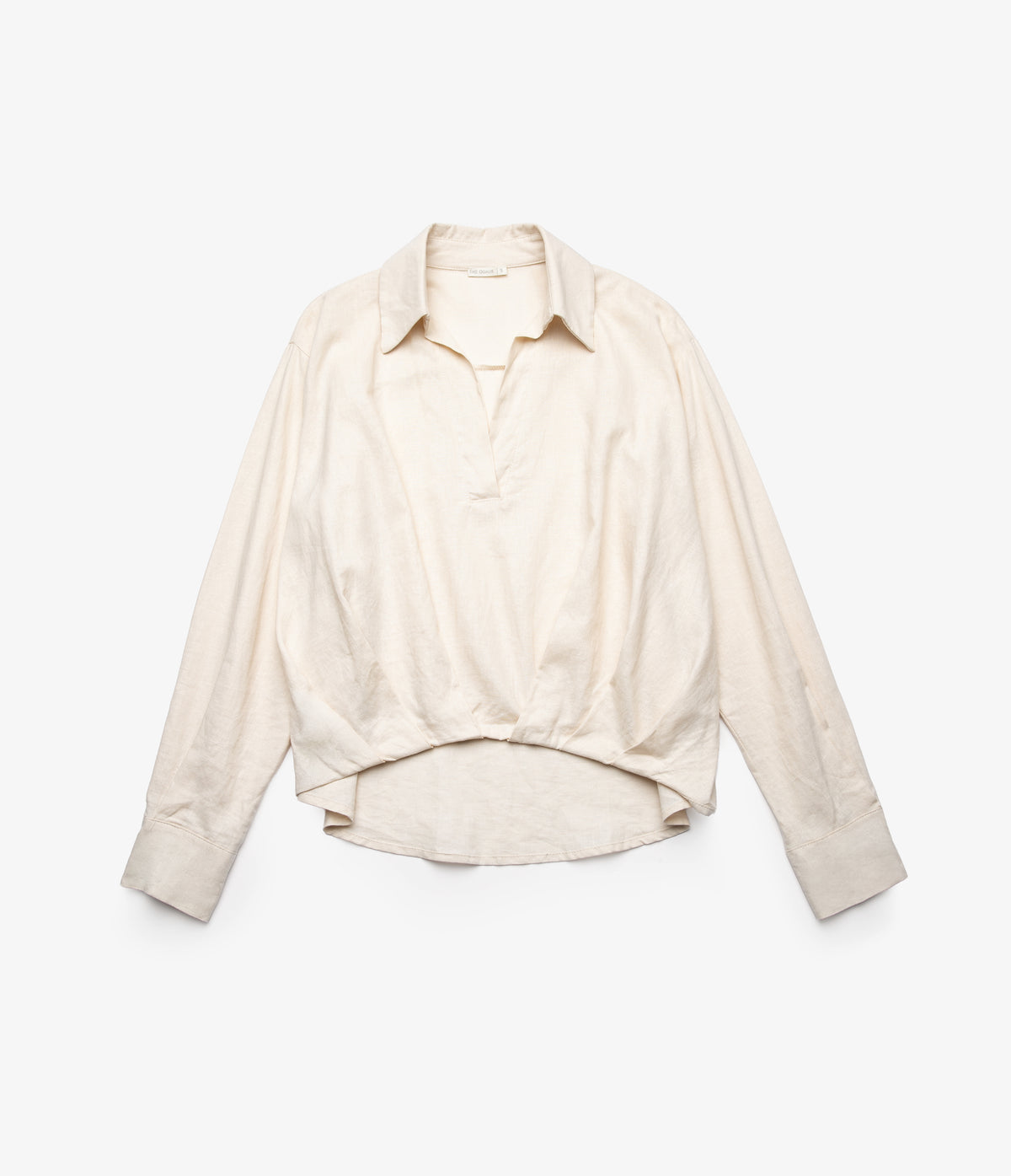 Blusa Mujer Lino Milan Beige