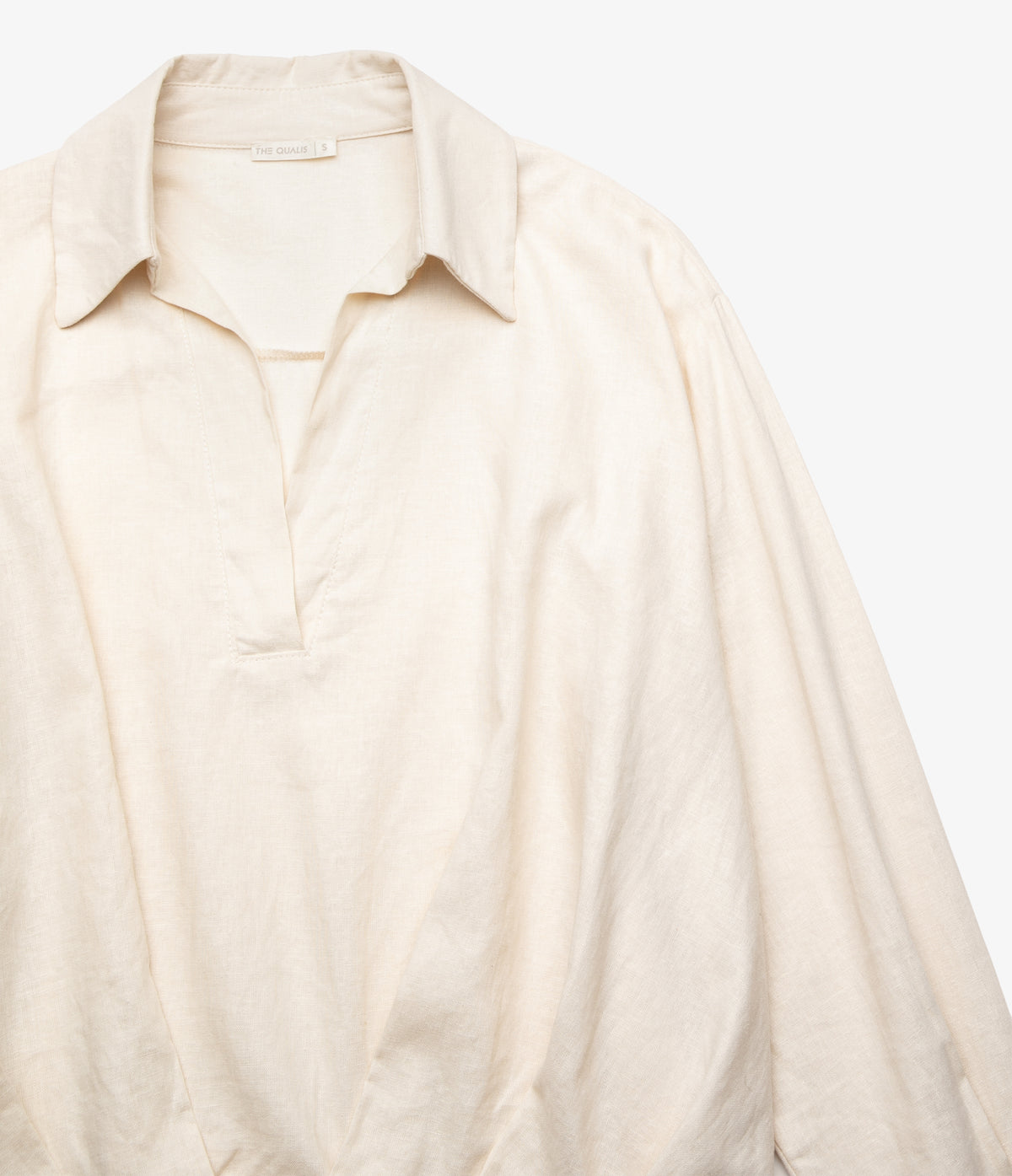 Blusa Mujer Lino Milan Beige