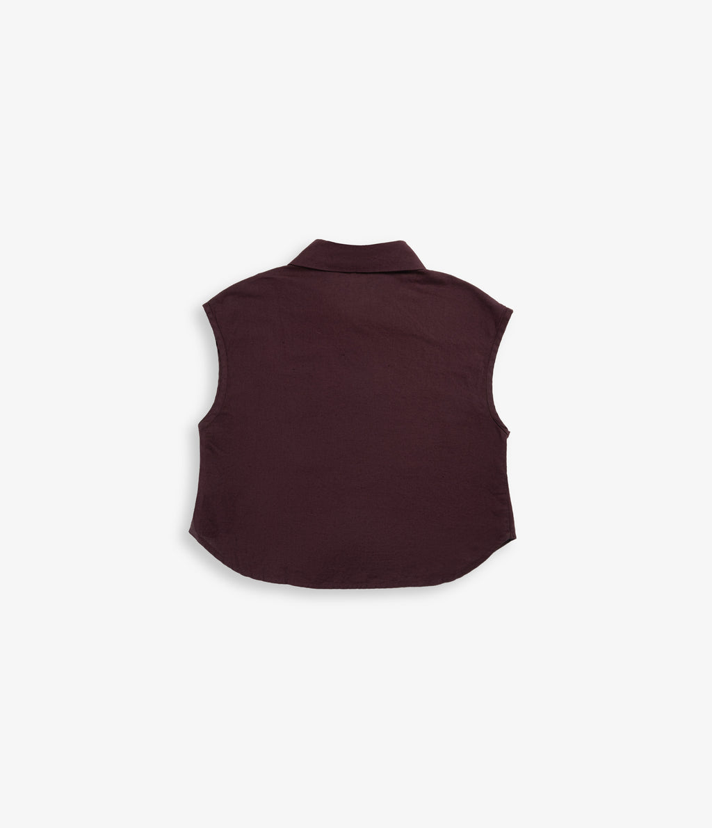 Blusa Mujer Lino Roma Morado