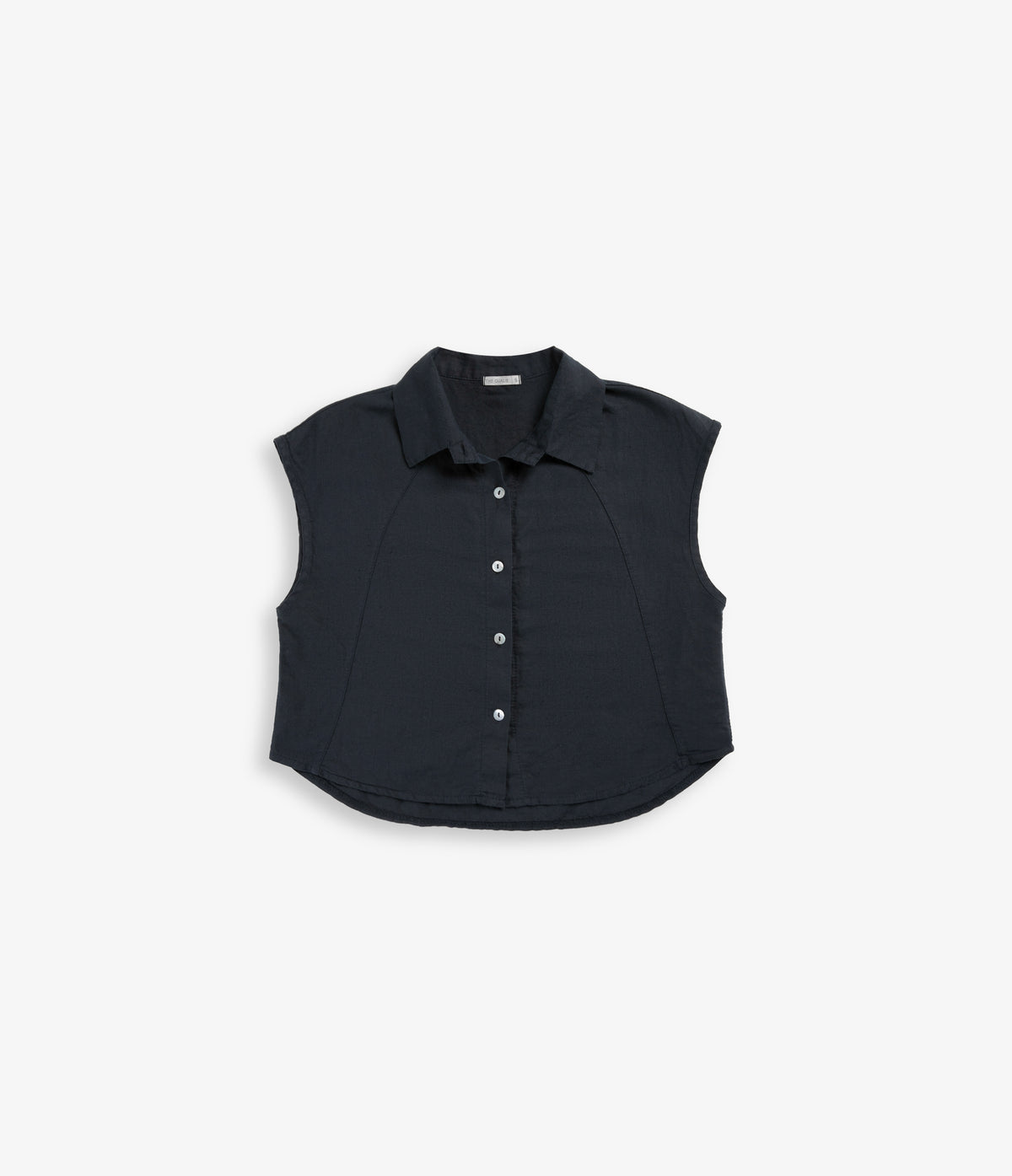 Blusa Mujer Lino Roma Azul Marino
