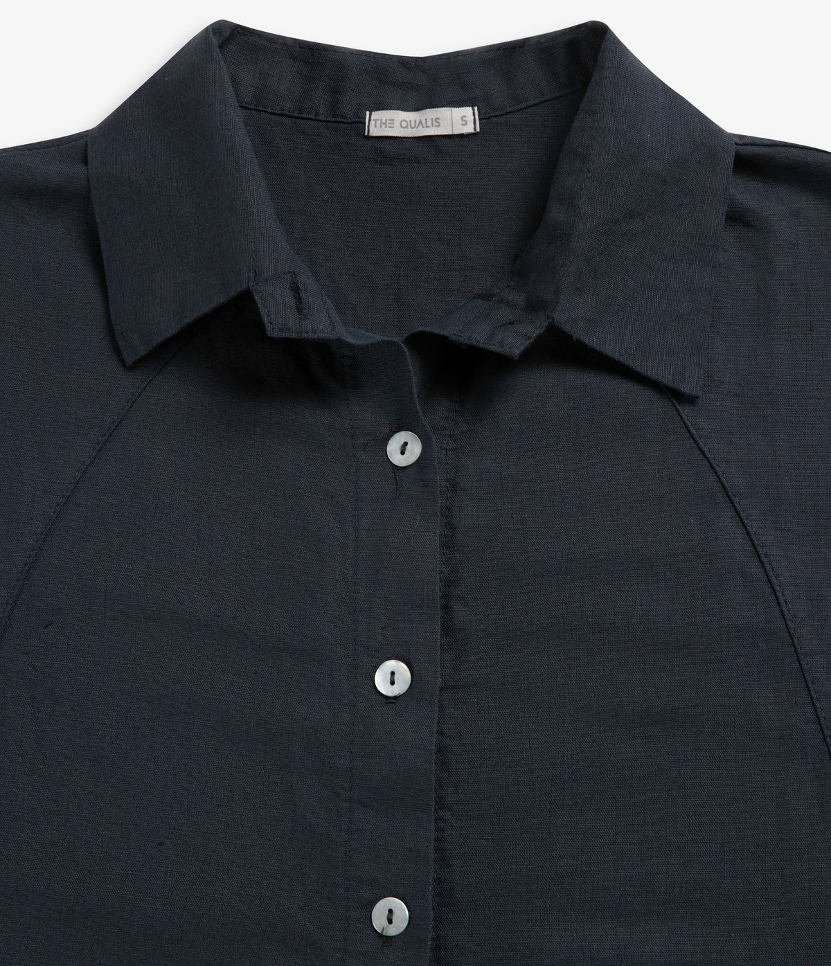 Blusa Mujer Lino Roma Azul Marino