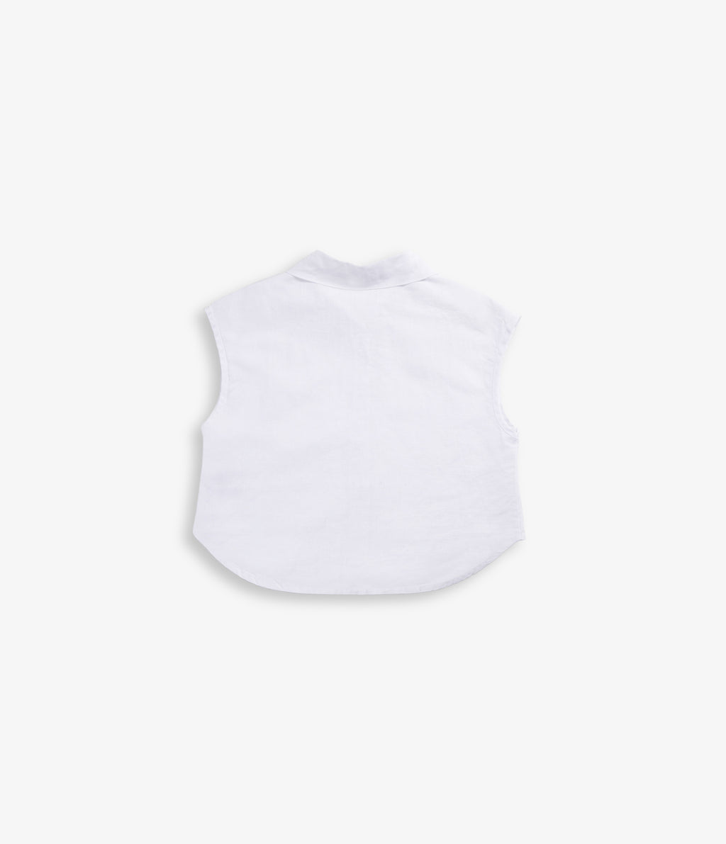 Blusa Mujer Lino Roma Blanco