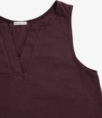 Blusa Mujer Lino Siena Morado