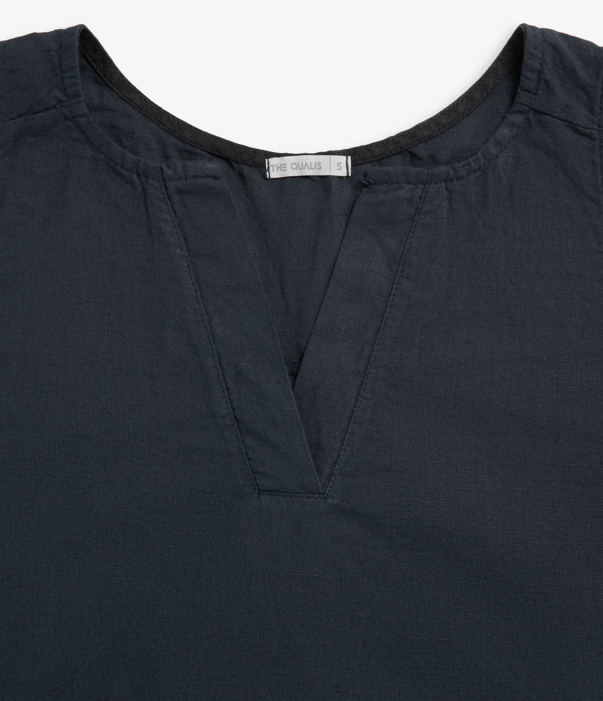 Blusa Mujer Lino Siena Azul Marino