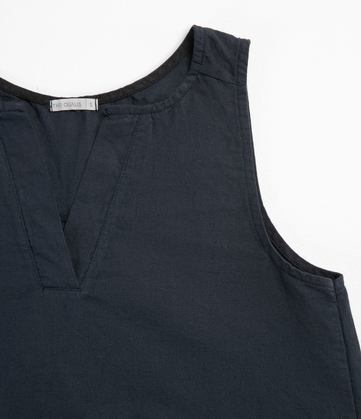 Blusa Mujer Lino Siena Azul Marino