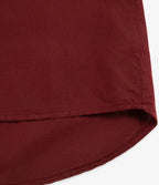 Blusa Mujer Lino Siena Burdeo