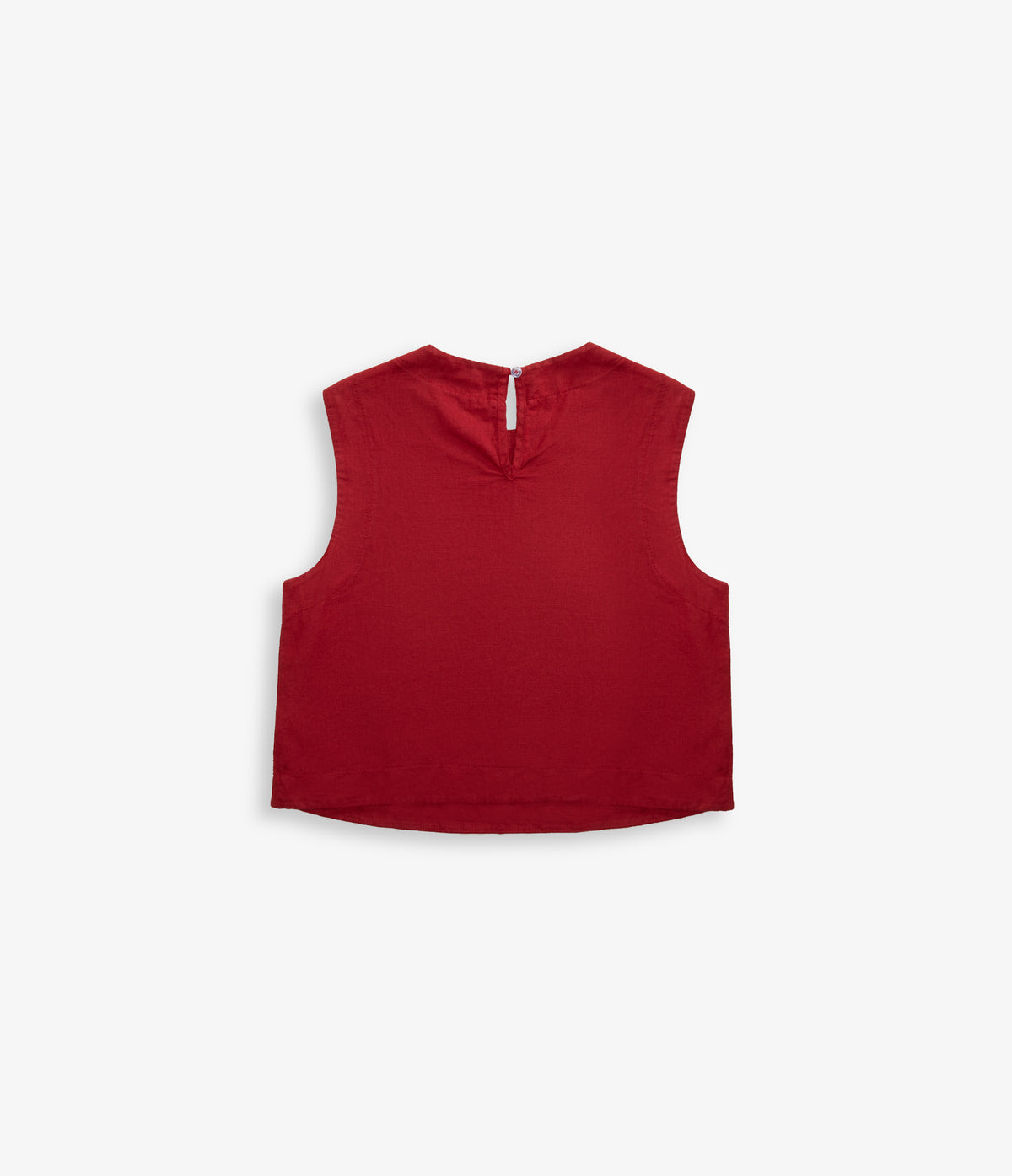 Top Mujer Lino Firenze Rojo