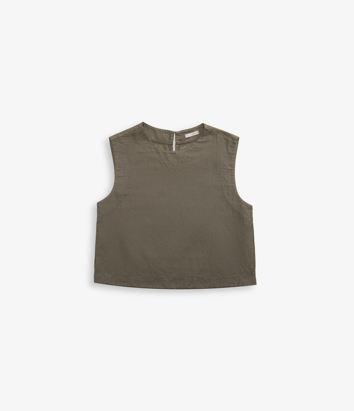 Top Mujer Lino Firenze Verde