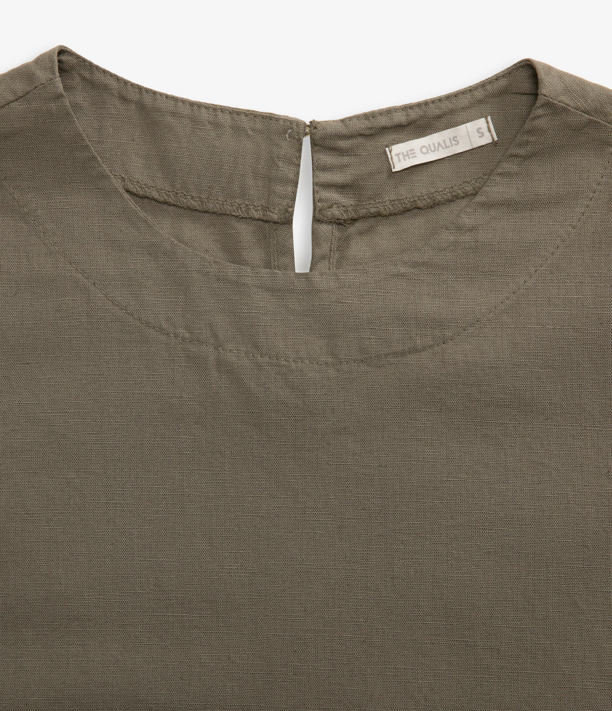 Top Mujer Lino Firenze Verde