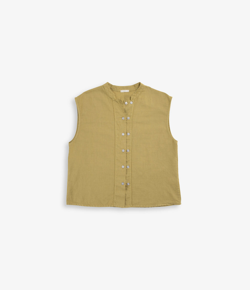 Blusa Mujer Lino Mao Pistacho